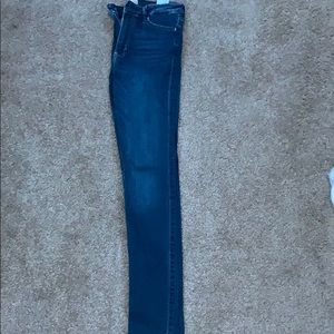 Super skinny high rise jeans